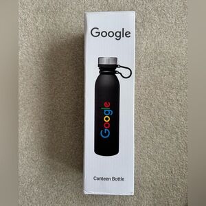 Google Black Canteen Bottle with Logo